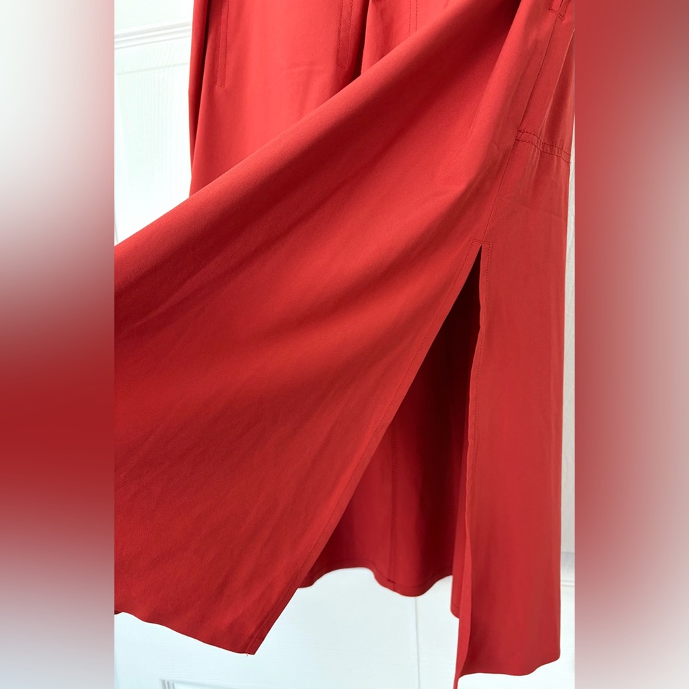 Athleta Savannah Skirt Midi Skirt Currant Red size Medium - Picture 8 of 16